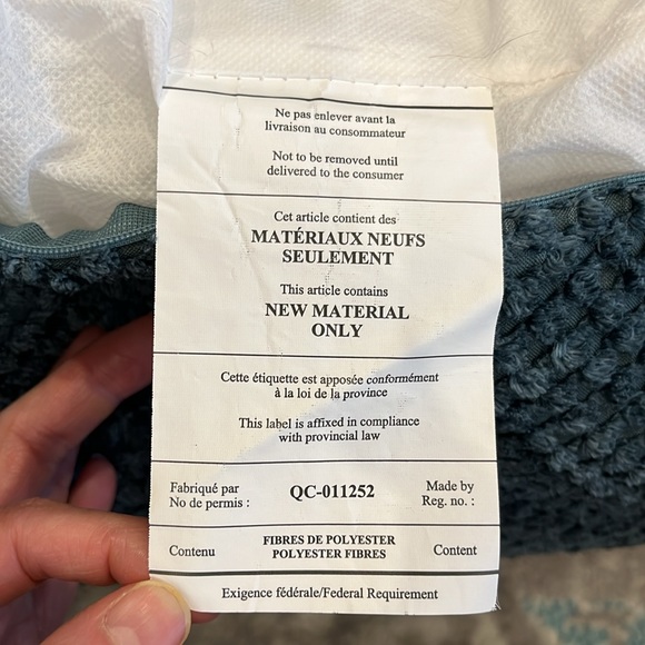 Simons Long Teal Decorative Pillows (2 pack) - Picture 8 of 8